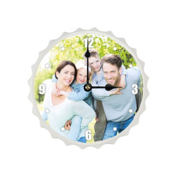 Fotogeschenke Foto Wanduhr Crowns M