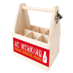 contento Beer Caddy NO WORKING DURING DRINKING HOURS