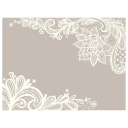 contento Tischset Vinyl Lace