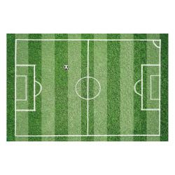 contento Vinyl Teppich MATTEO 60x90 cm Fußballfeld