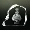 3D Glasfoto ROCK 1-2 Personen