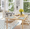 Tischset Vinyl Flamingo & Zebra