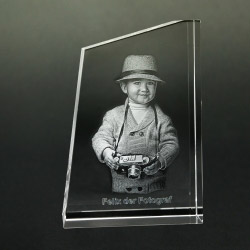 Fotogeschenke 3D Glasfoto TOWER S 1-2 Personen