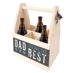 contento Beer Caddy DAD YOU ARE THE BEST