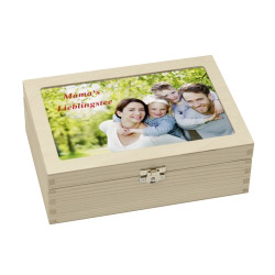 Fotogeschenke Teebox personalisiert mit Foto