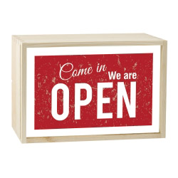 contento Lightbox OPEN 30x20 cm