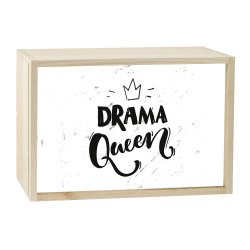 contento Lightbox DRAMA QUEEN 30x20 cm