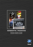 Katalog Werbemittel Trophäen & Pokale aus Glas & Holz